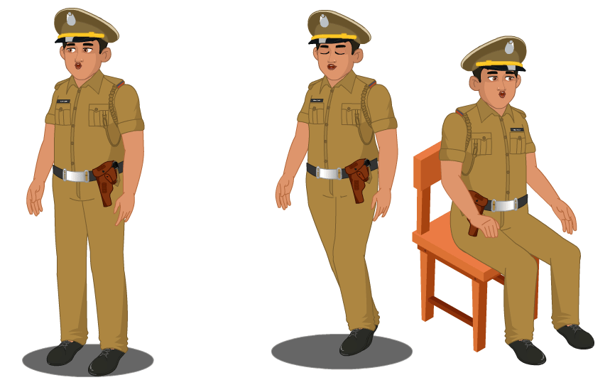 10 Human Characters for Adobe Animate CC – Character Bundle Download - Image 8