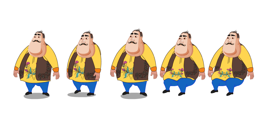 10 Human Characters for Adobe Animate CC – Character Bundle Download - Image 6