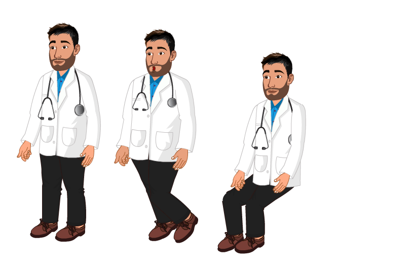 10 Human Characters for Adobe Animate CC – Character Bundle Download - Image 4